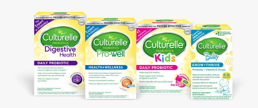 Culturelle® Probiotics Products - Culturelle Baby Probiotic Drops, HD Png Download
