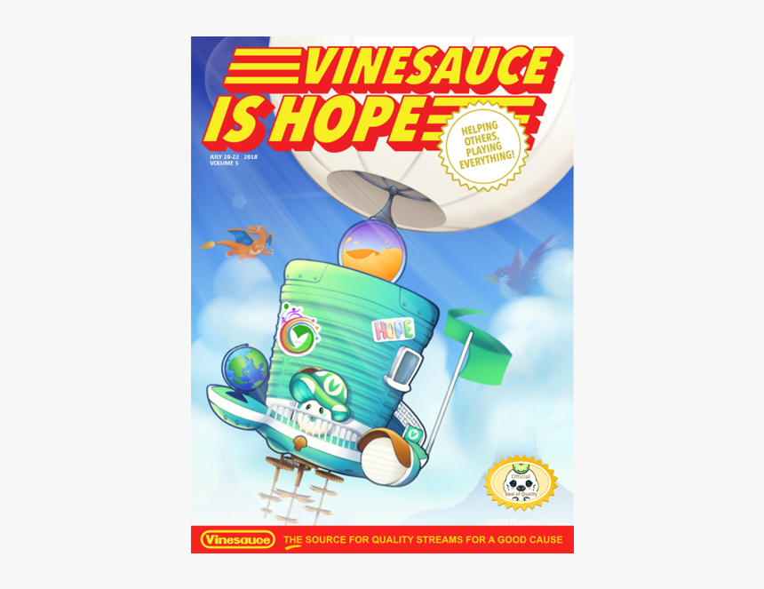 Vinesauce Is Hope 2018, HD Png Download