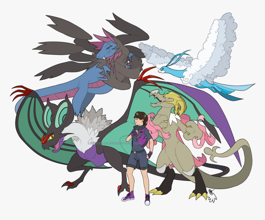 Hydreigon Vs Kommo O, HD Png Download