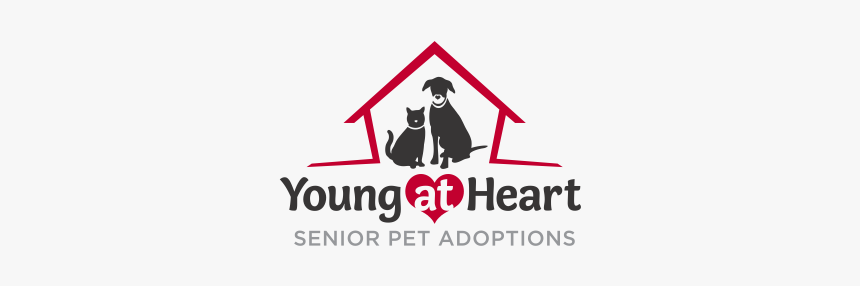 Young At Heart Pet Rescue Logo - Young At Heart Pet Rescue, HD Png Download