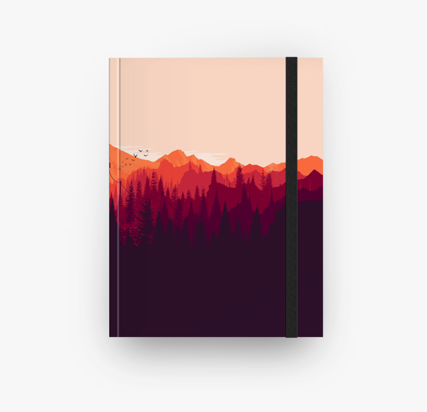 Caderno Firewatch Art De - Modern Art, HD Png Download