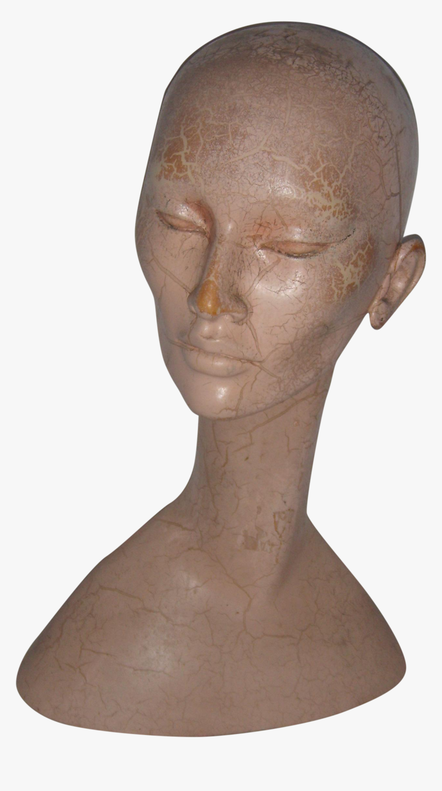 Mannequin Head Png - Bronze Sculpture, Transparent Png