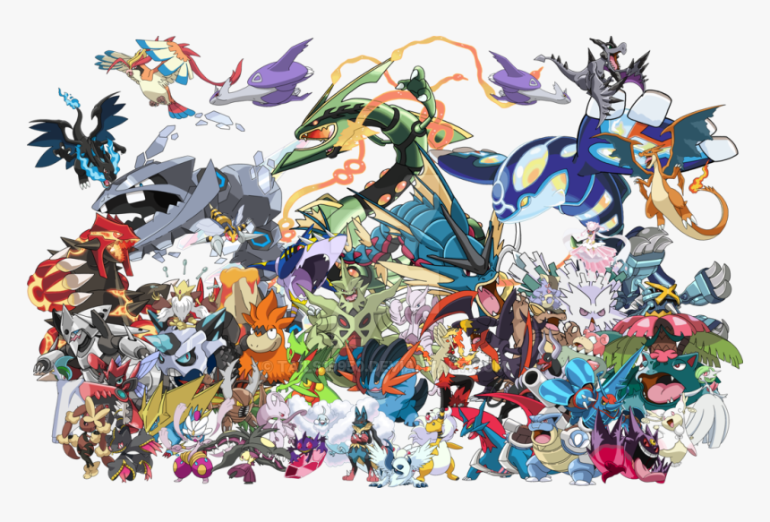 메가 진화 전설 의 포켓몬, HD Png Download