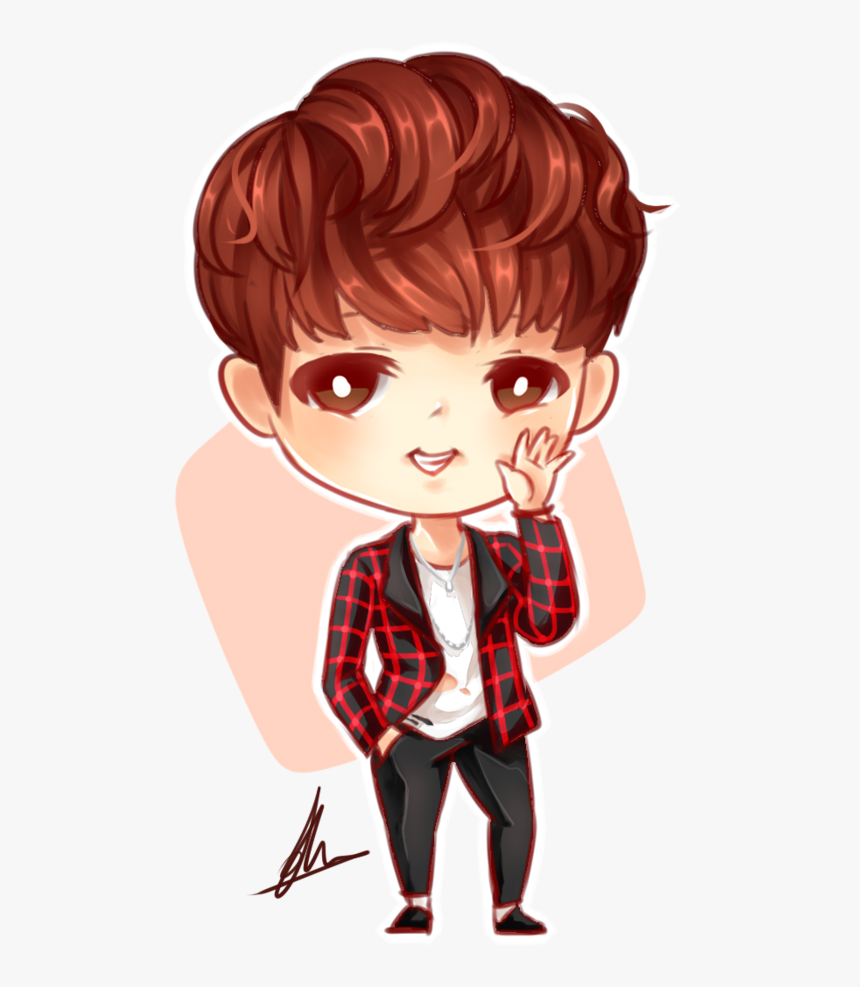 Fanart Of Rapmon From Bts Continues Crying - Bts Chibi Jin Png, Transparent Png