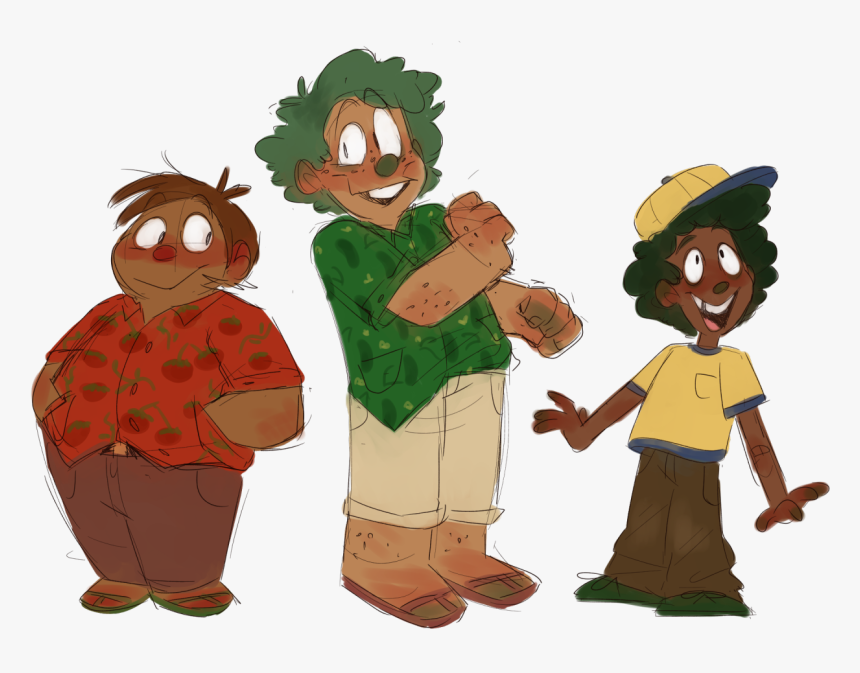 Bob N Larry Are Hawaiian Tshirt Dads U Cant Convince - Cartoon, HD Png Download