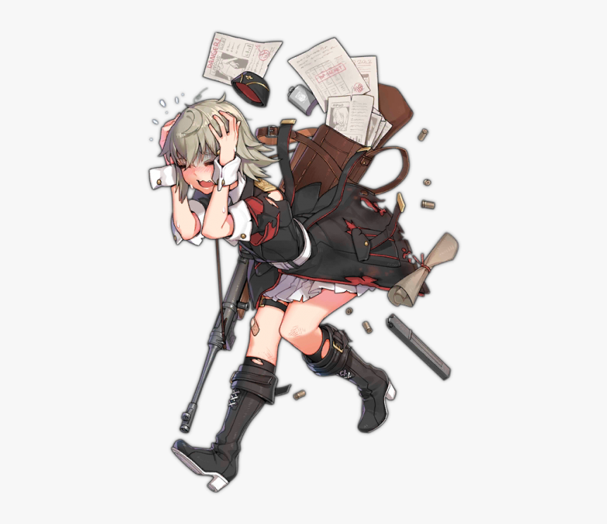 Girls Frontline Damaged Art, HD Png Download