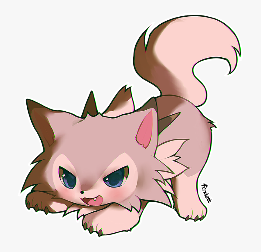 Chibi Lycanroc, HD Png Download