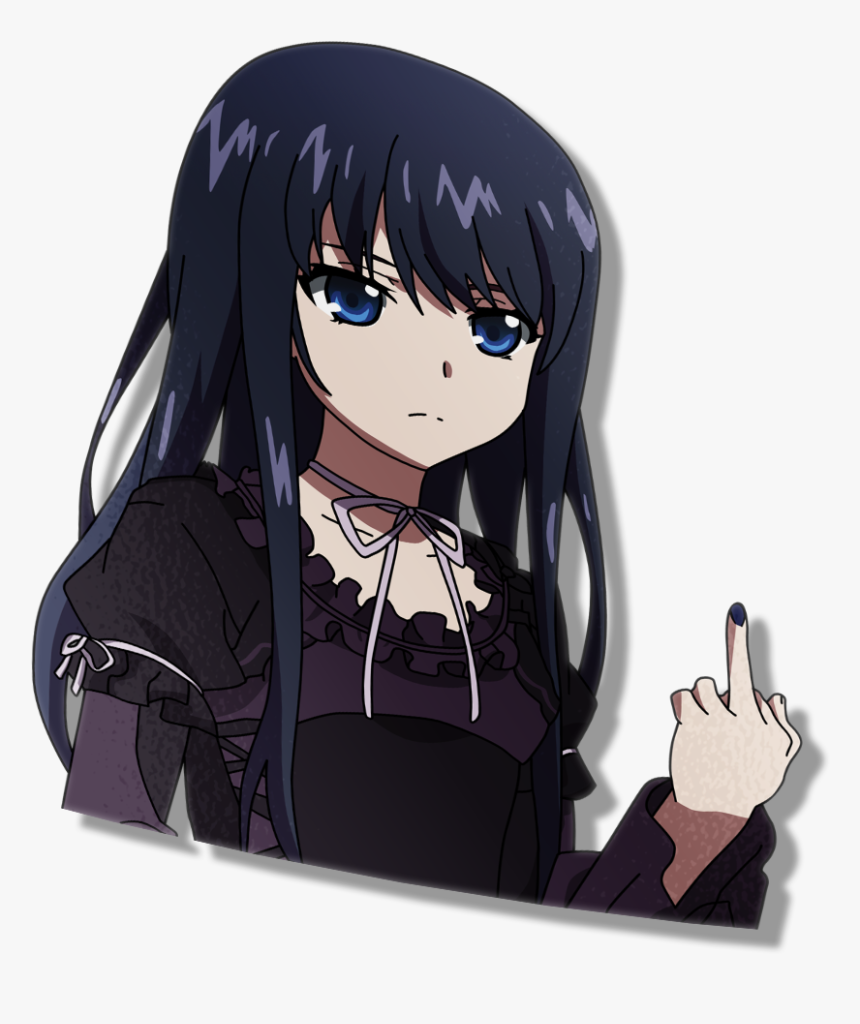 Image Of Gothic Sensei - Cartoon, HD Png Download