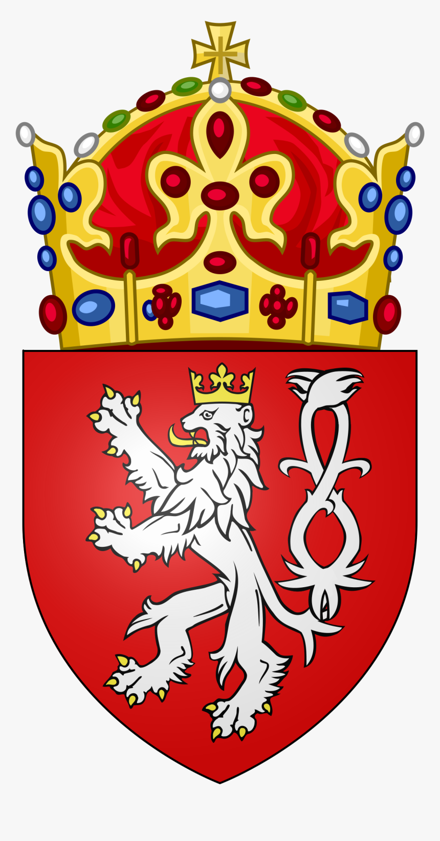 Fantasy Coat Of Arms - Kingdom Of Bohemia Coat Of Arms, HD Png Download