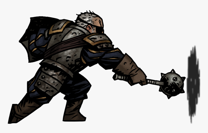 Man At Arms - Darkest Dungeon Man At Arms Sprites, HD Png Download