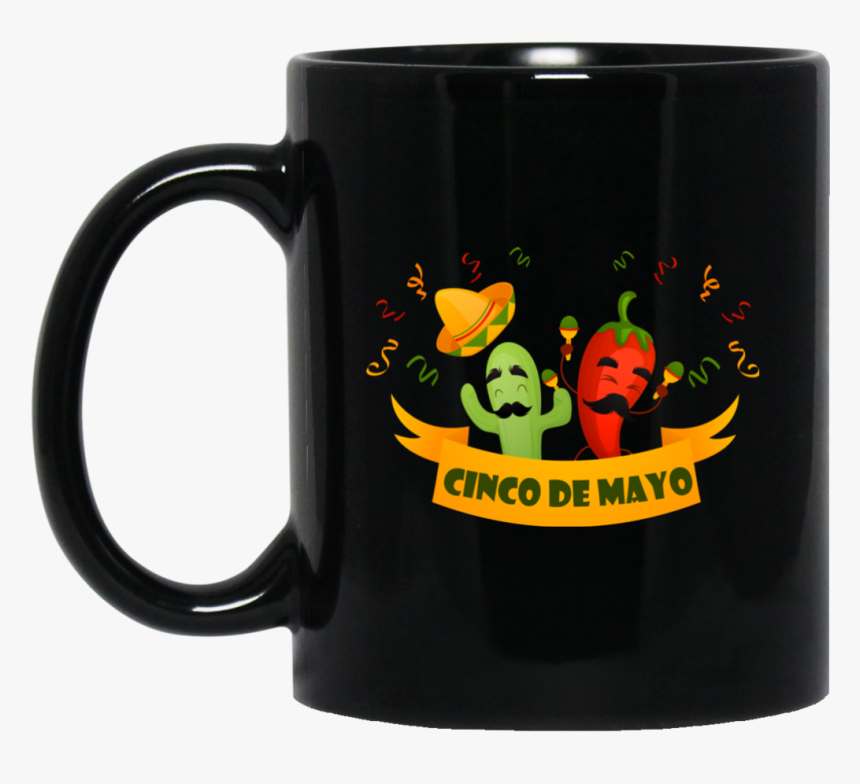 Cinco De Mayo Background With Funny Chili Mugs Bm11oz - Baby Groot Hug Jack Daniels, HD Png Download