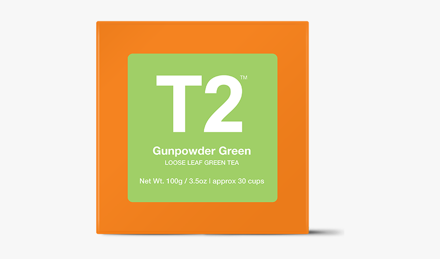 Gunpowder Green Loose Leaf Gift Cube - T2 Tea, HD Png Download
