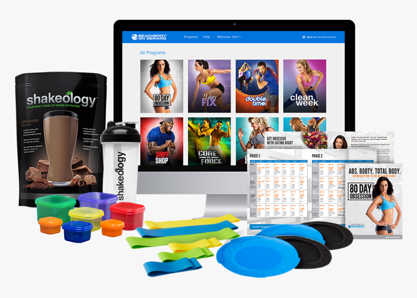 Beachbody On Demand Png - 80 Day Obsession Kit, Transparent Png