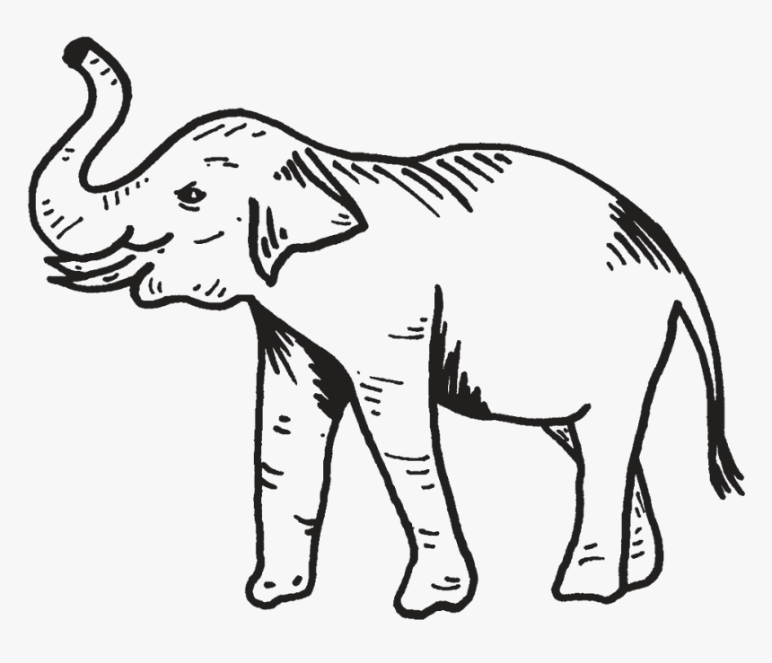 Indian Elephant, HD Png Download