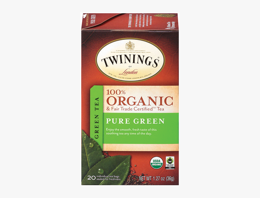 Twinings Organic Green Tea, HD Png Download