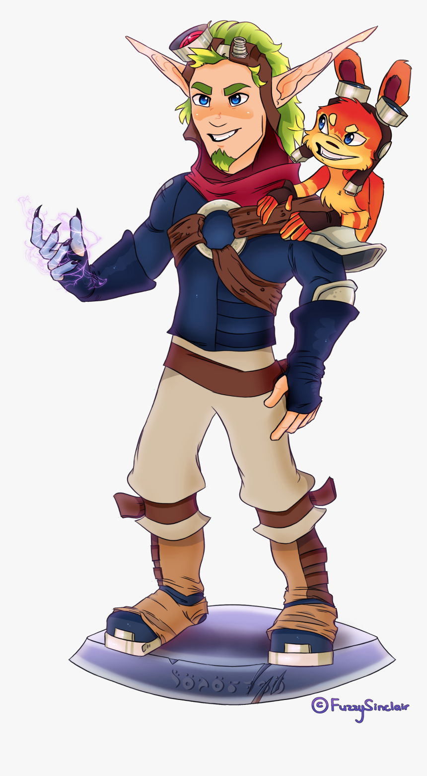 Jak And Daxter Collection Ii Ps4 Remastered Hd By - Cartoon, HD Png Download