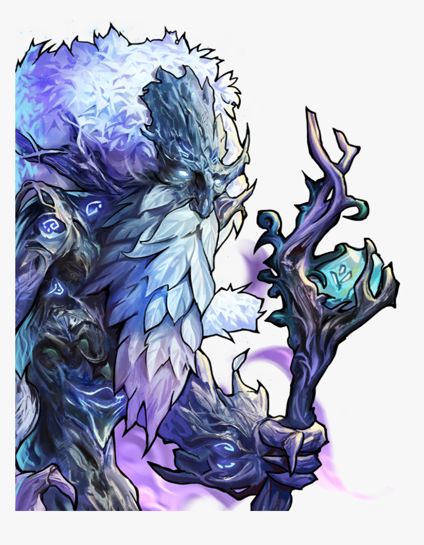 Gems Of War Characters Hag, HD Png Download