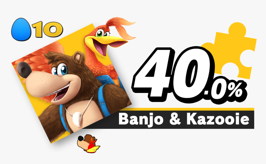 Banjo Kazooie Smash Ultimate Transparent, HD Png Download