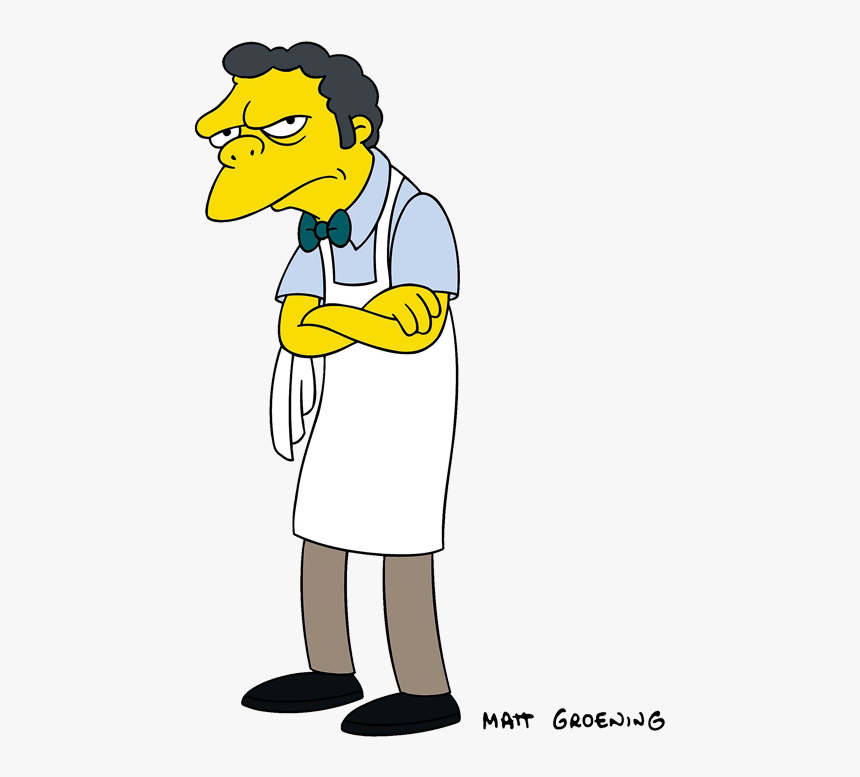 Moe From The Simpsons, HD Png Download