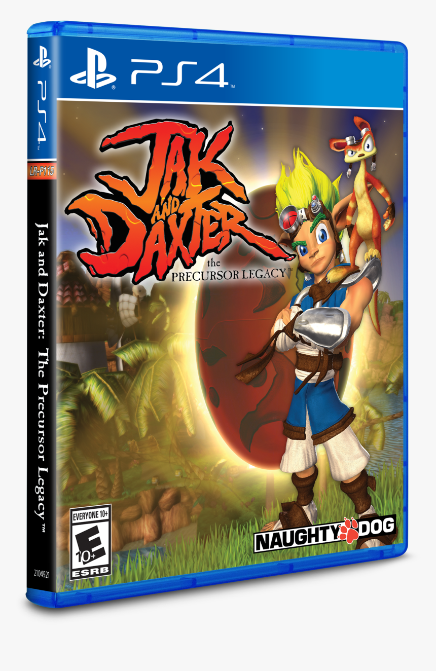Jak And Daxter Ps4 Disc, HD Png Download