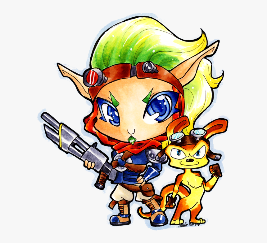 Transparent Jak And Daxter Png - Jak And Daxter Chibi, Png Download