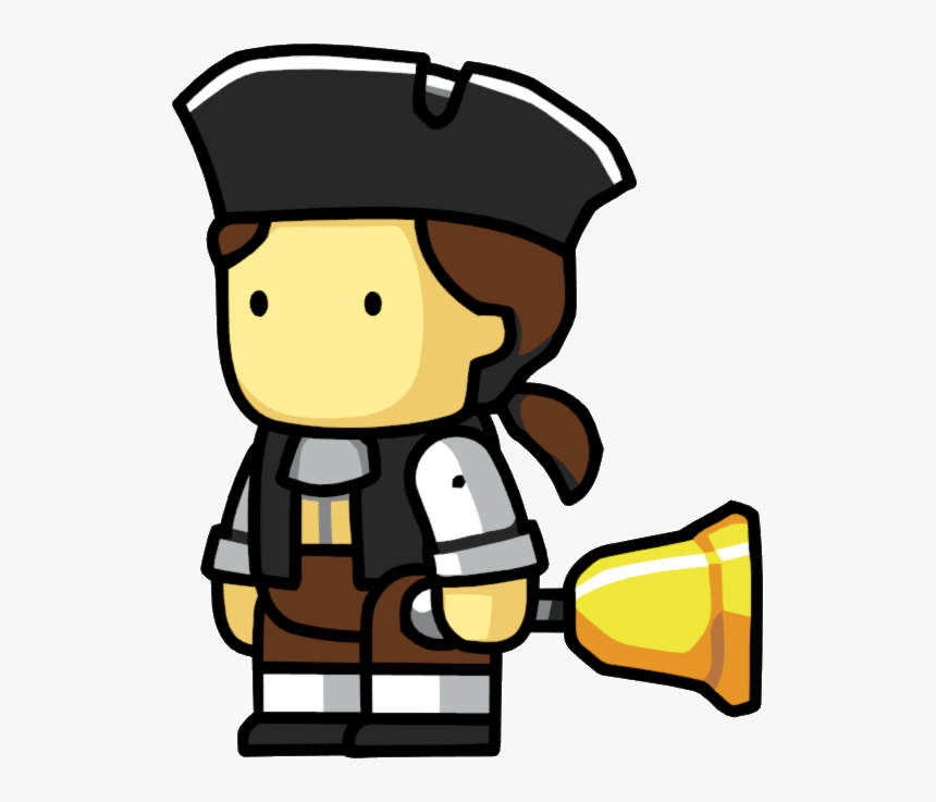 Scribblenauts Town Crier With Bell - Town Crier Bell Clipart, HD Png Download