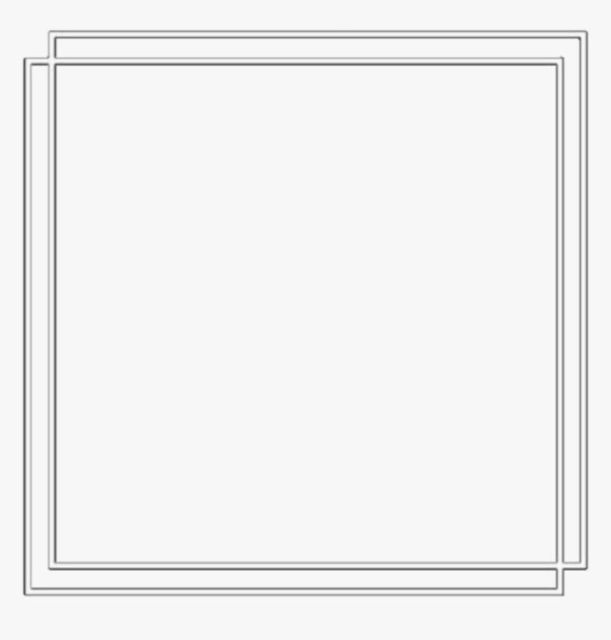Square Box Background Icon - Cuadrado De Líneas Png, Transparent Png