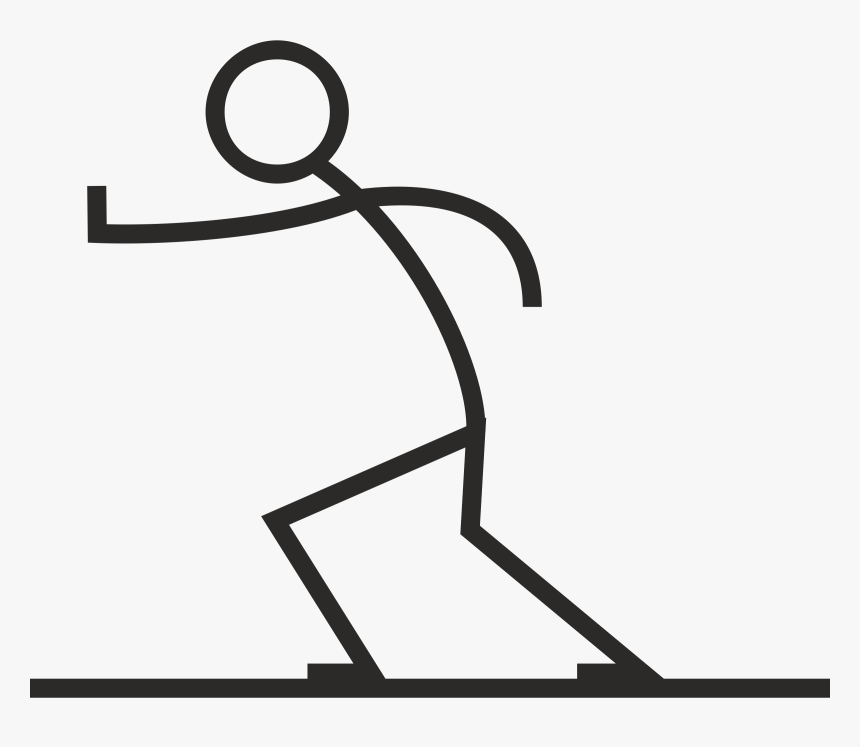 Clipart - Stick Figure Pushing, HD Png Download