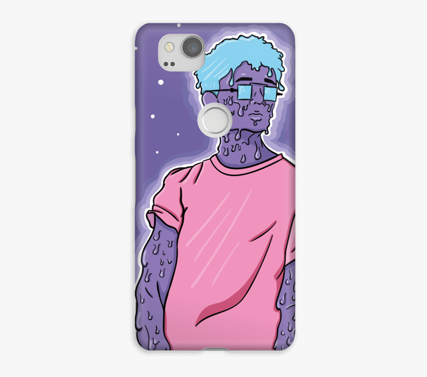 Blue Melting Guy Case Pixel - Mobile Phone Case, HD Png Download