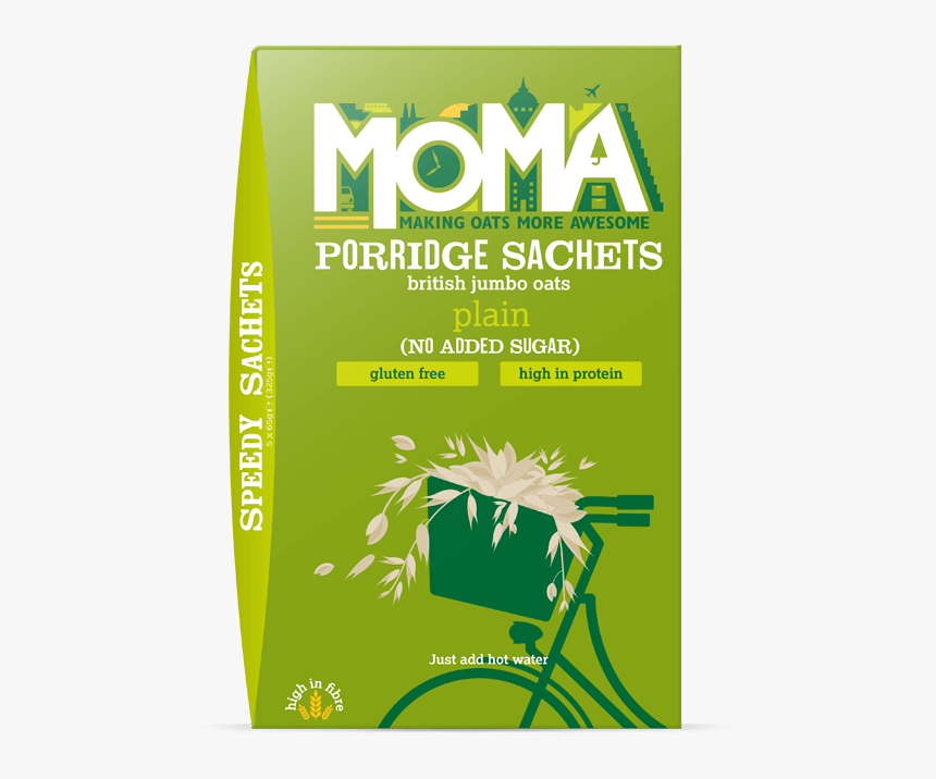 Moma Porridge Plain No Sugar - Moma Porridge Oats, HD Png Download