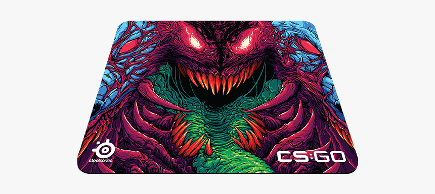 Qck Cs - Steelseries Hyper Beast Mouse Pad, HD Png Download
