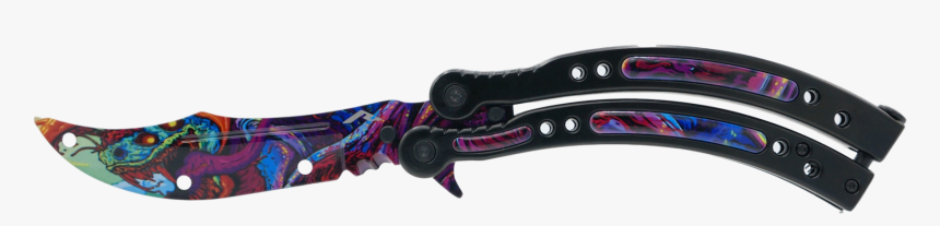 Butterfly Knife Hyper Beast, HD Png Download
