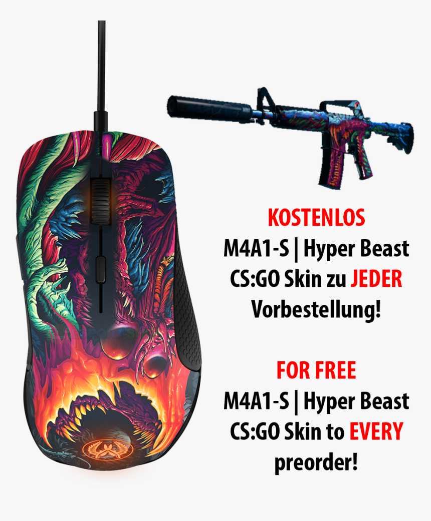Steelseries 300 Hyper Beast, HD Png Download