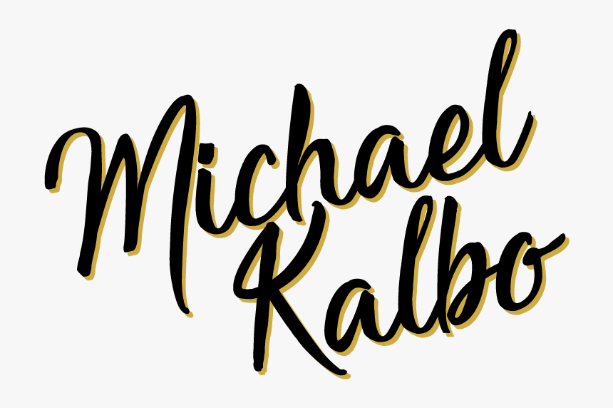 Michael Kalbo - Calligraphy, HD Png Download
