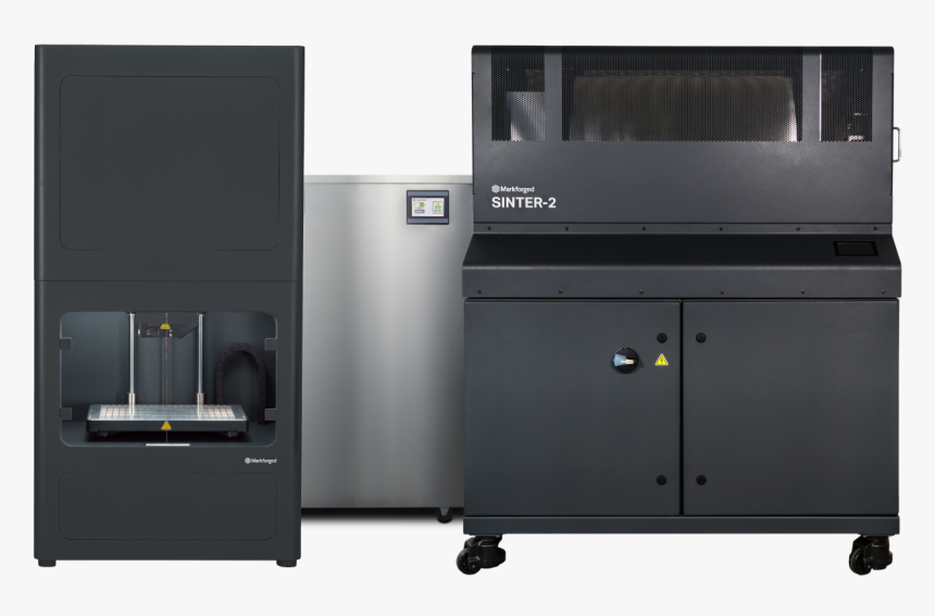 The Metal X 3d Printer, Sinter 2 Furnace, And Wash, HD Png Download