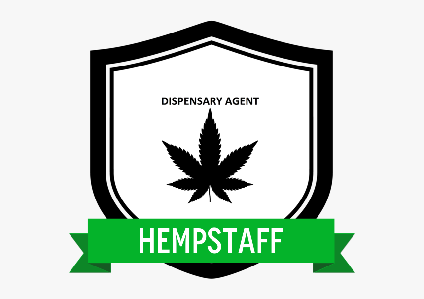 Hempstaff Dispensary Training Certification - Weed Leaf Design, HD Png Download