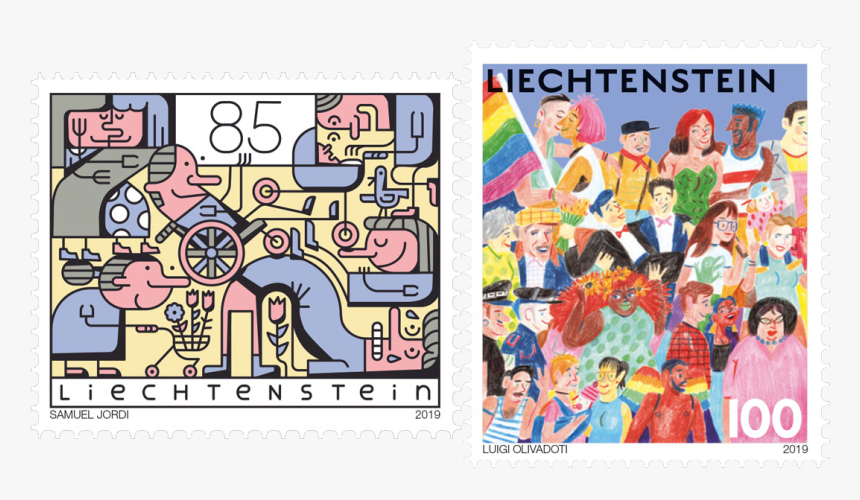 Diversity Stamps - Postage Stamp, HD Png Download