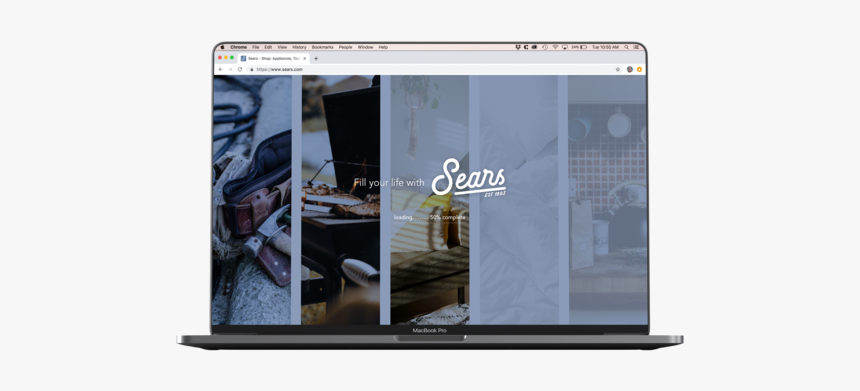 Sears Loading Mockup, HD Png Download