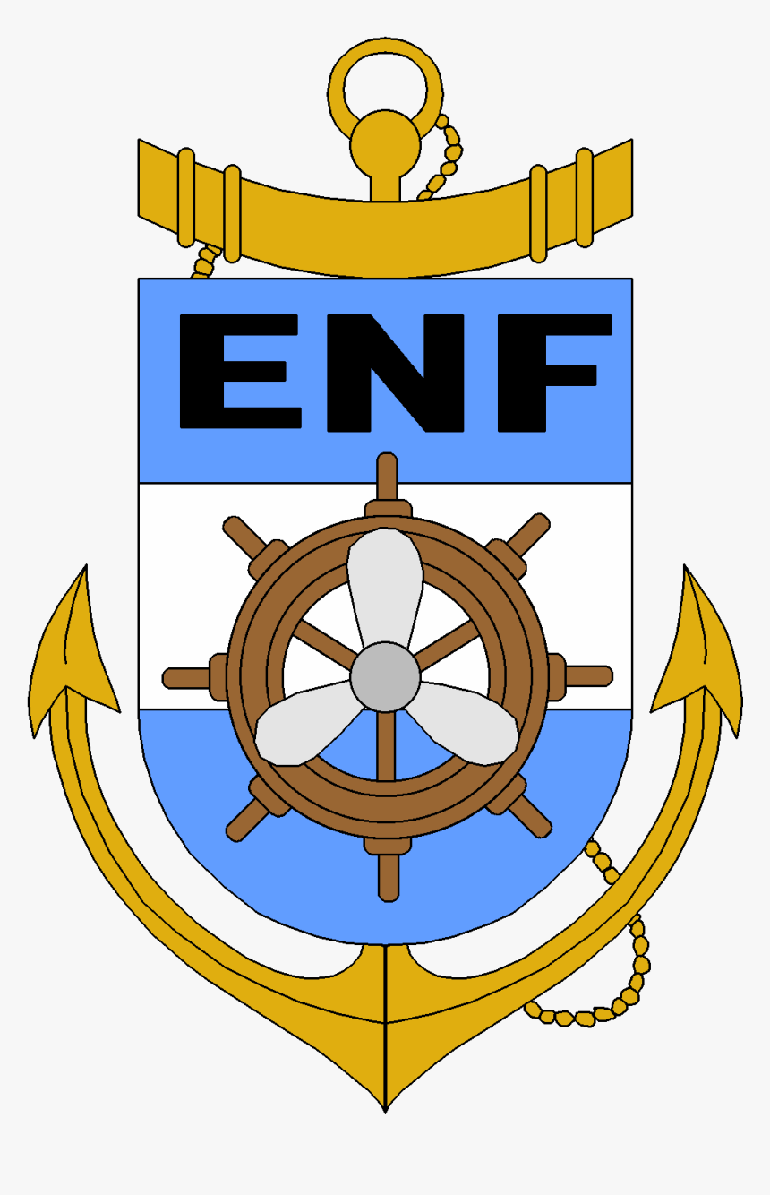 Escuela Nacional Fluvial Emblem - Escuela Nacional Fluvial, HD Png Download