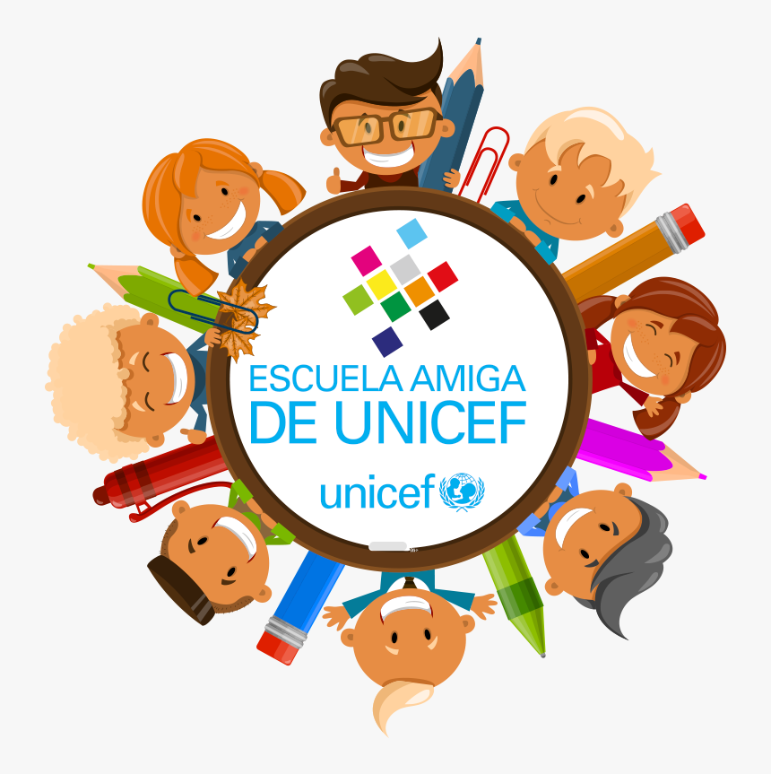 Fem School Escuela Amiga De Unicef - Clip Art Student Council, HD Png Download