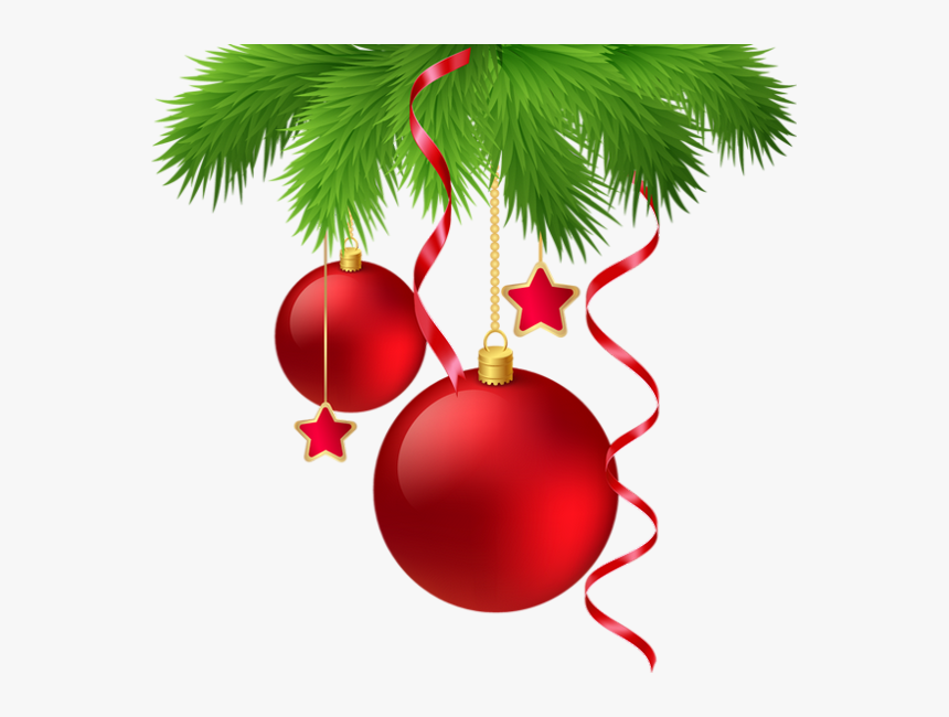 Boules De Noël Rouges - Christmas Ornament, HD Png Download
