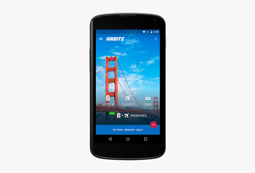 Customers Can Now Book Vacation Packages On The Orbitz - Smartphone, HD Png Download
