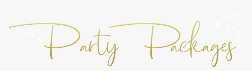 Party Packages - Calligraphy, HD Png Download