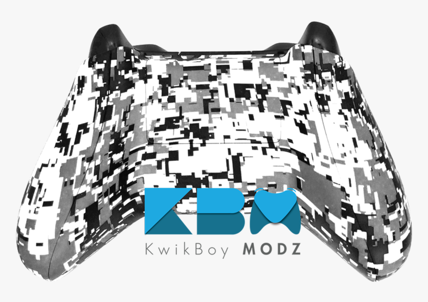 Digital Camo White Xbox One Controller - Illustration, HD Png Download