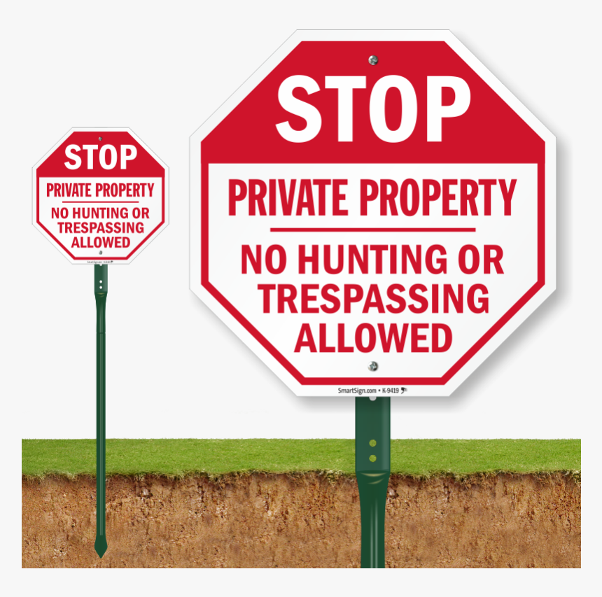 Transparent Stop - Authorized Personnel Only Beyond This Point, HD Png Download