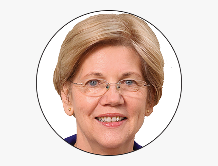 Elizabeth Warren Button - Elizabeth Warren Cut Out, HD Png Download