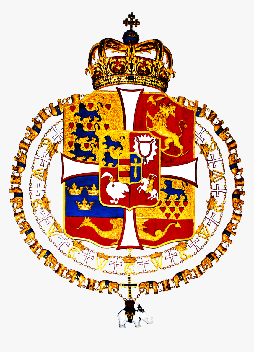 Coat Of Arms Of King Frederick Iv Of Denmark And Norway - Norway Coat Of Arms, HD Png Download
