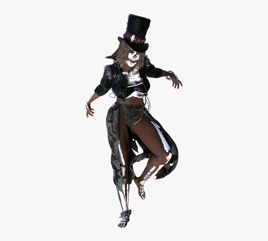 Voodoo, Character, 3d, Render, Female, Fantasy, Woman - 艦 これ 朝 潮 改 二, HD Png Download