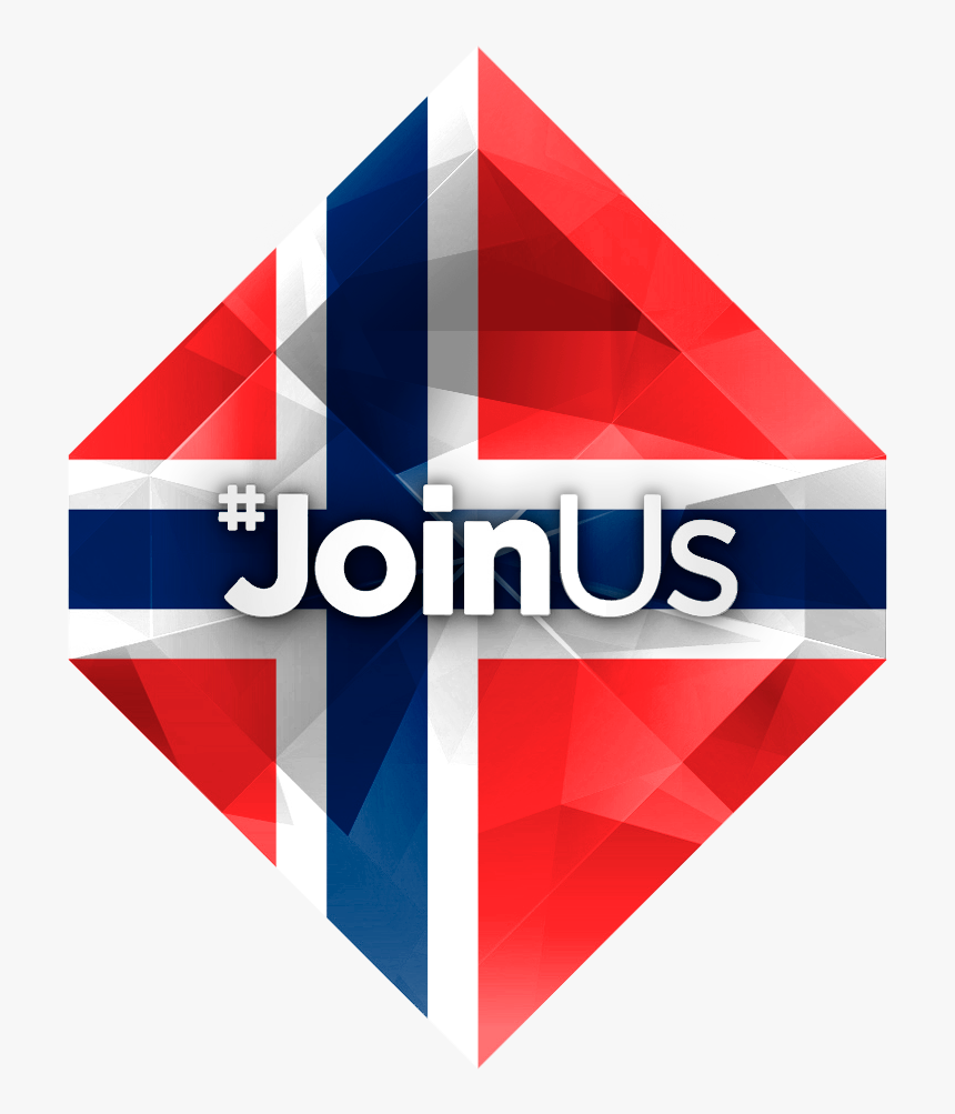 Norway - Eurovision 2015 Norway Flag, HD Png Download