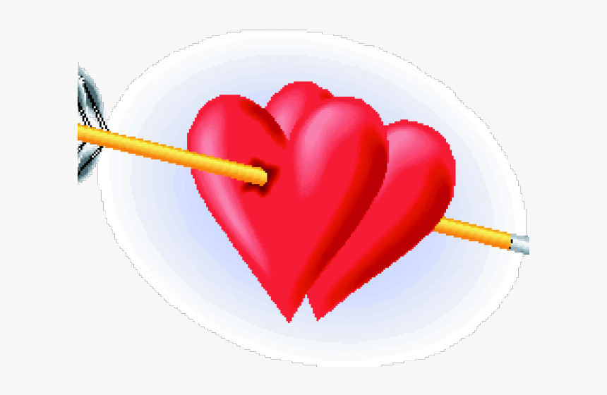 Norway Clipart Valentine - Coração Com Flecha, HD Png Download